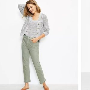 LOFT high waisted denim